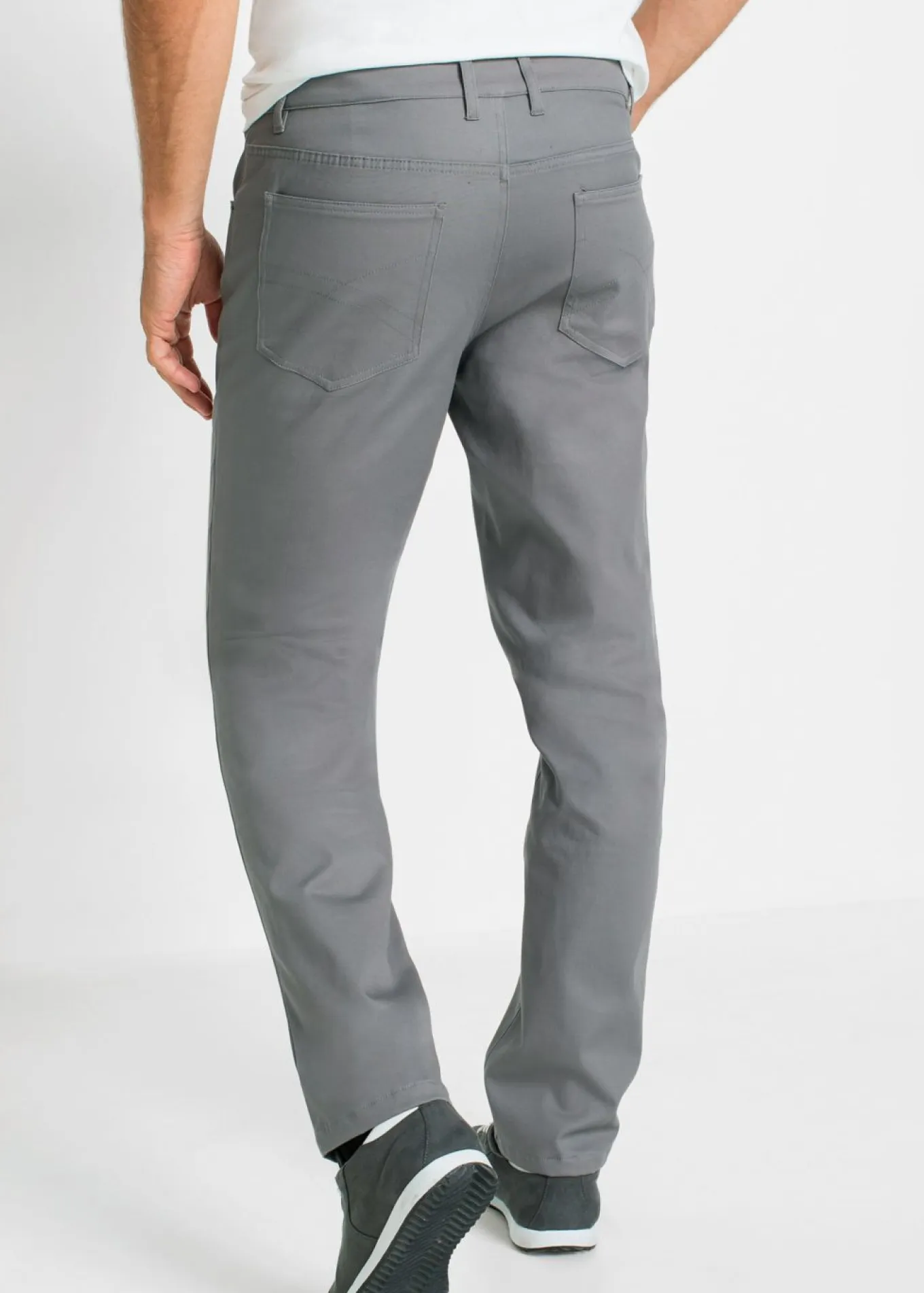 Pantalones térmicos, elásticos y rectos de corte regular
