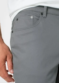 Pantalones térmicos, elásticos y rectos de corte regular