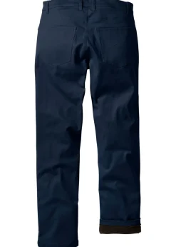 Pantalones térmicos, elásticos y rectos de corte regular
