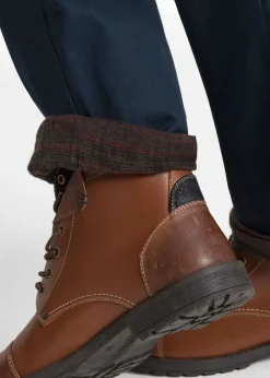 Pantalones térmicos, elásticos y rectos de corte regular