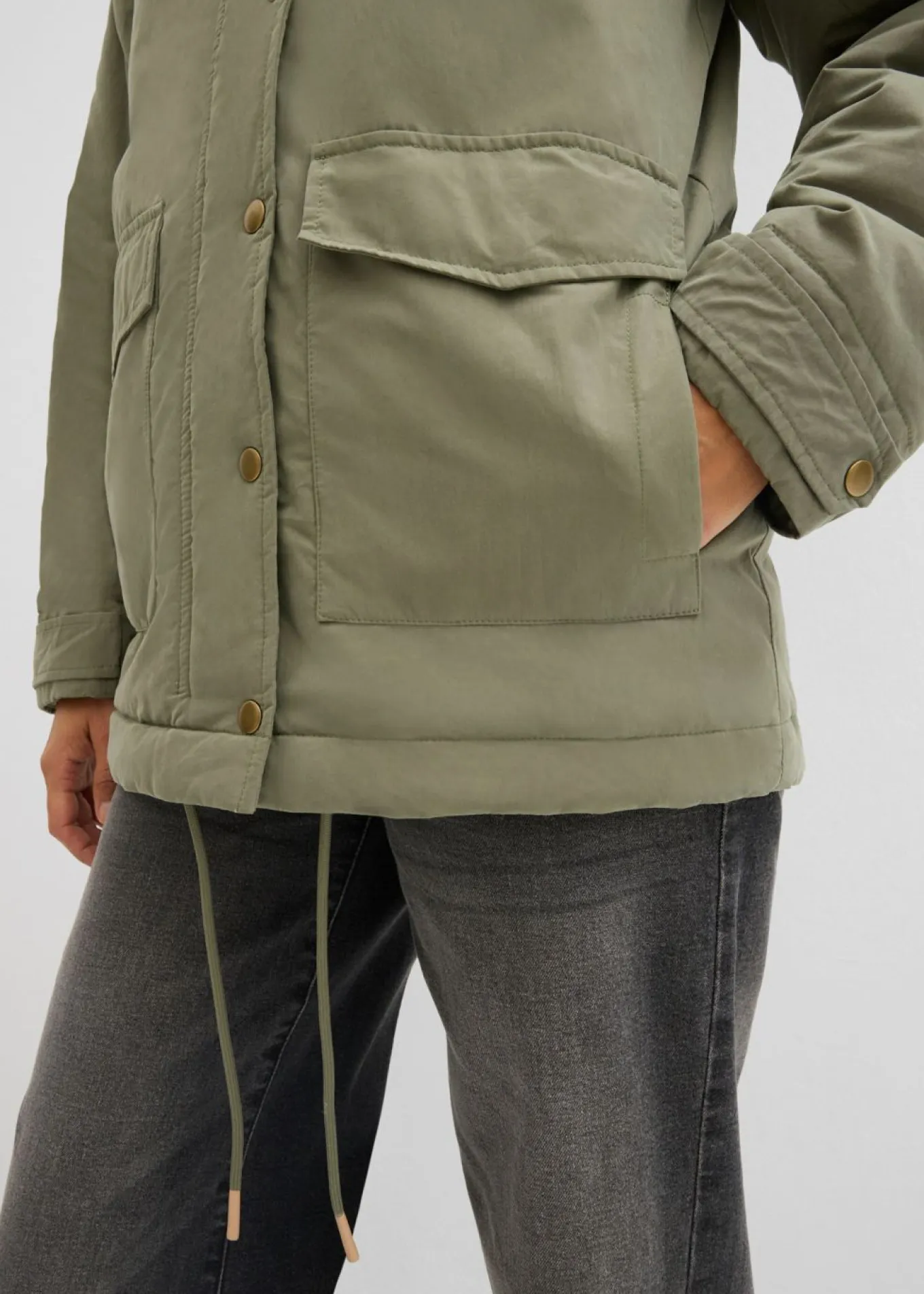 Parka acolchada