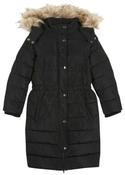 Parka acolchada de invierno con capucha desmontable