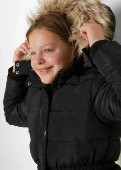 Parka acolchada de invierno con capucha desmontable