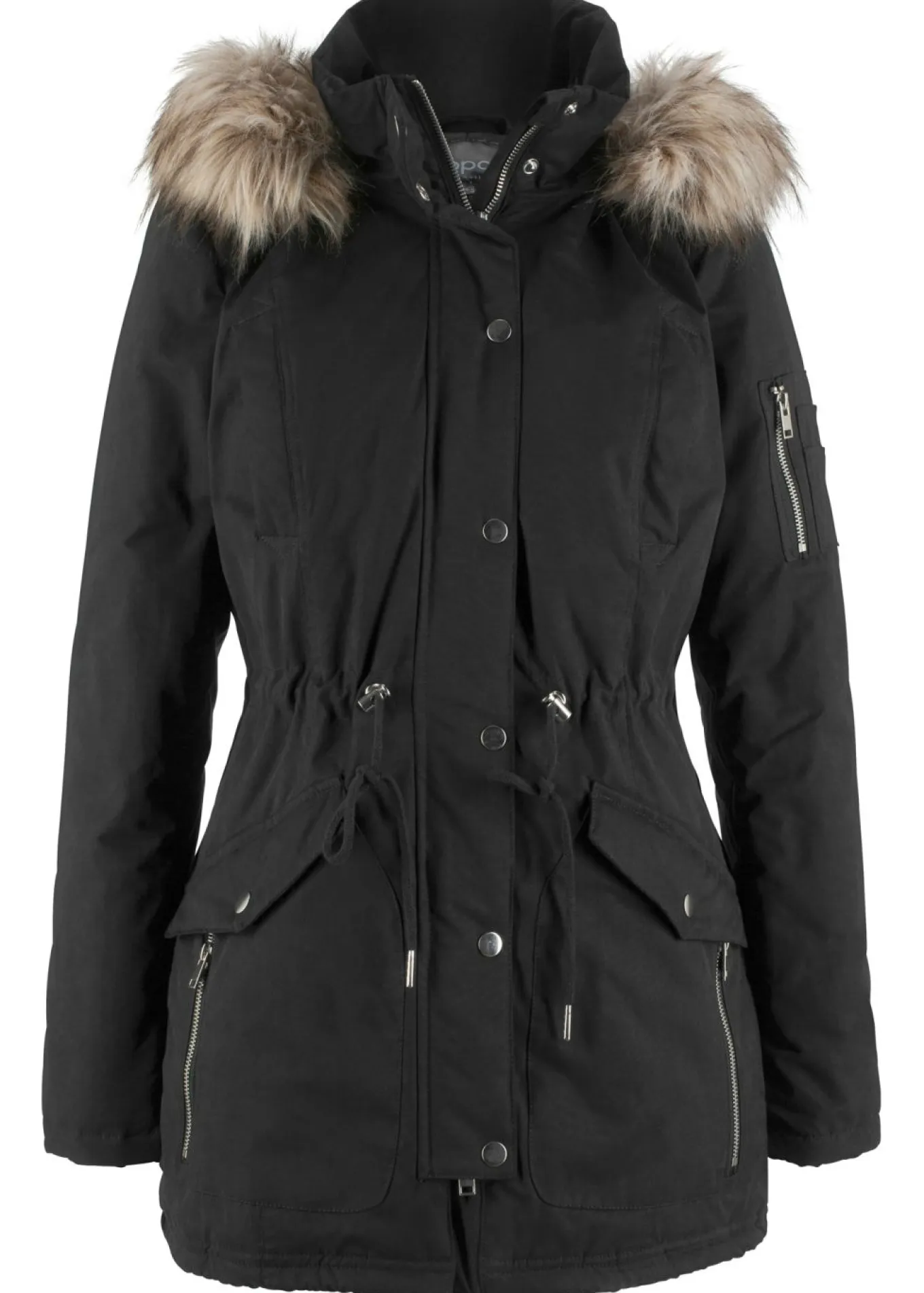 Parka cálida, forrada