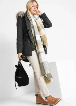 Parka cálida, forrada