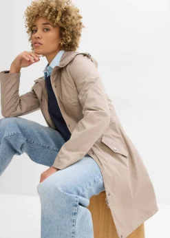 Parka con capucha