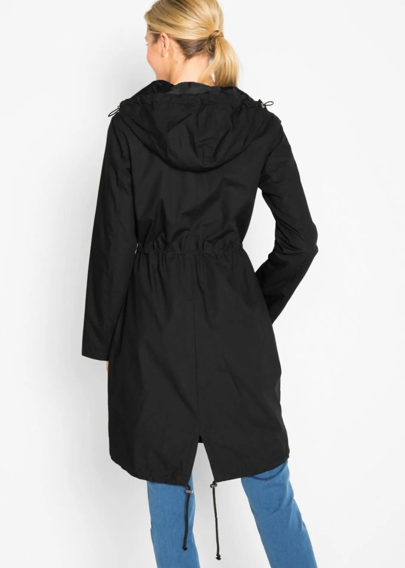 Parka con capucha