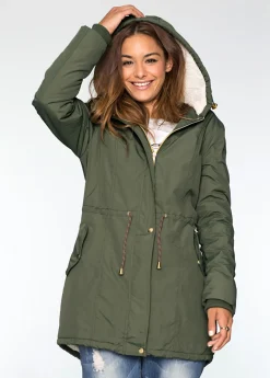 Parka con forro polar
