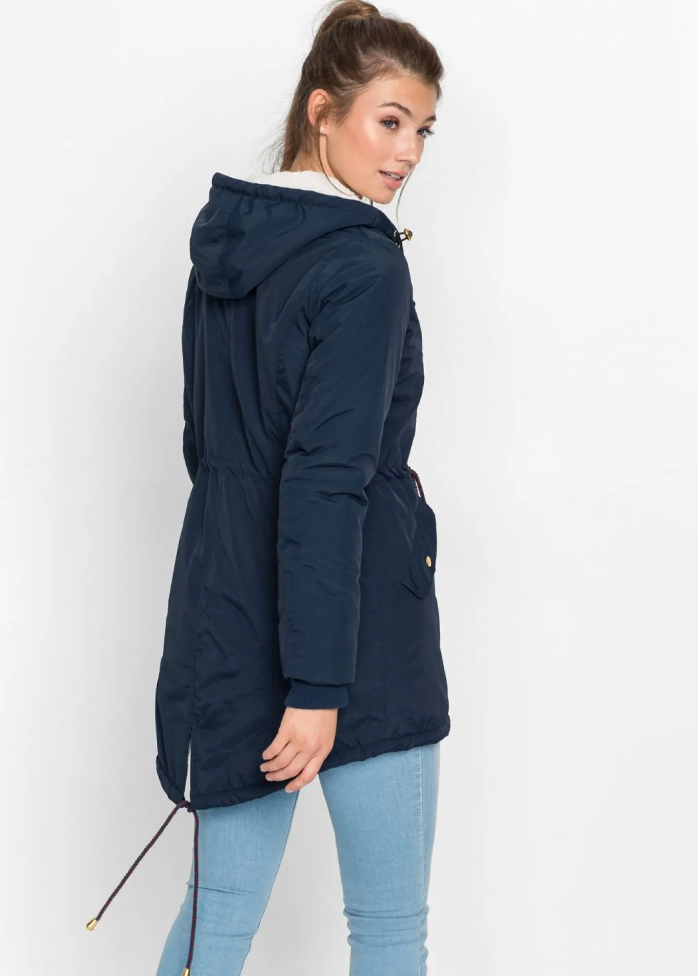 Parka con forro polar