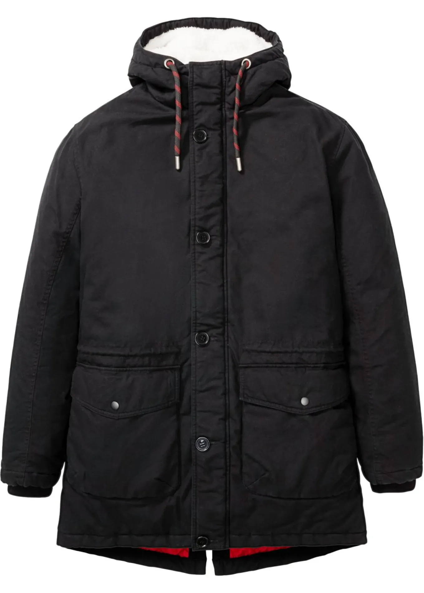 Parka de invierno con forro polar