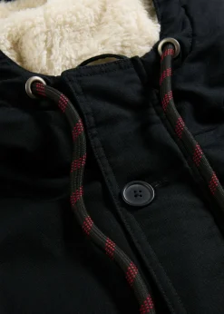 Parka de invierno con forro polar