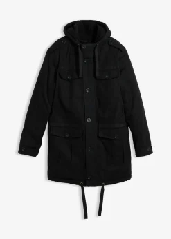 Parka de invierno con forro polar