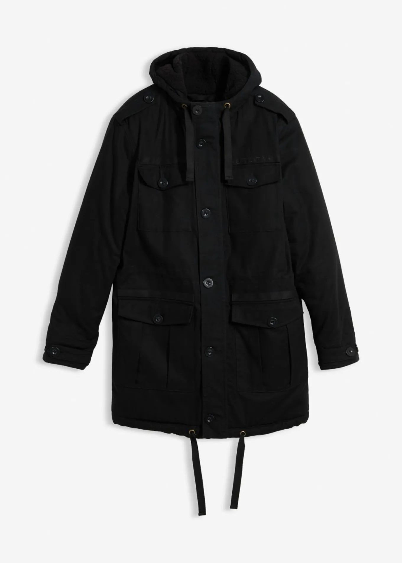Parka de invierno con forro polar