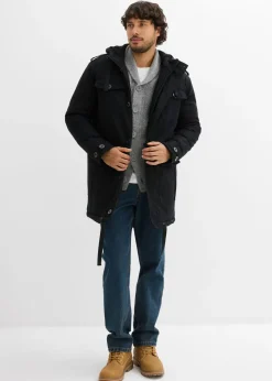 Parka de invierno con forro polar