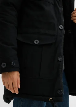 Parka de invierno con forro polar