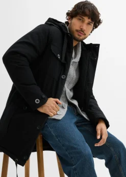 Parka de invierno con forro polar