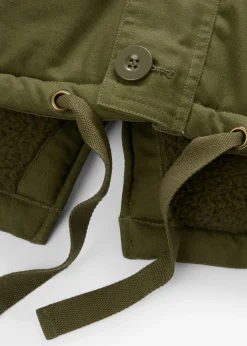 Parka de invierno con forro polar