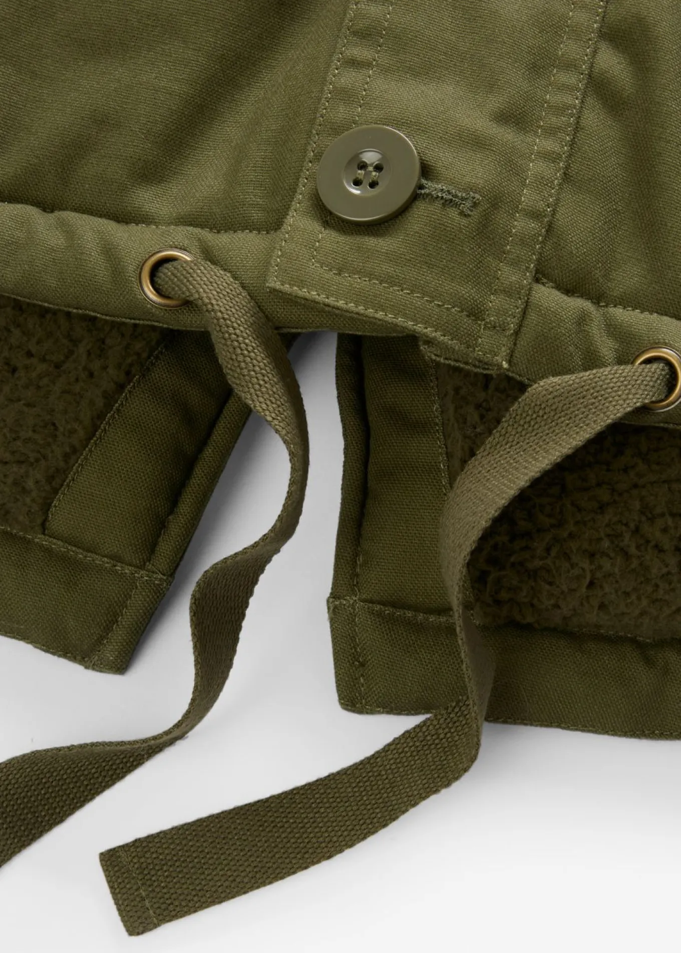 Parka de invierno con forro polar
