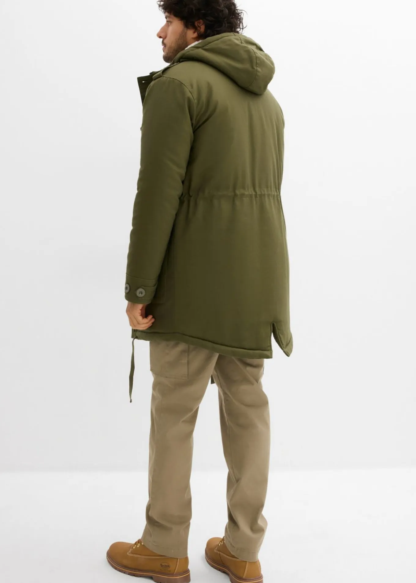 Parka de invierno con forro polar
