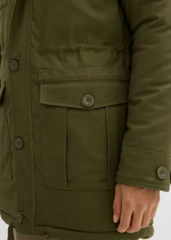 Parka de invierno con forro polar
