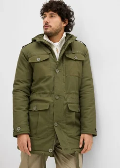 Parka de invierno con forro polar