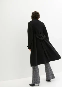 Parka de invierno con look de lana