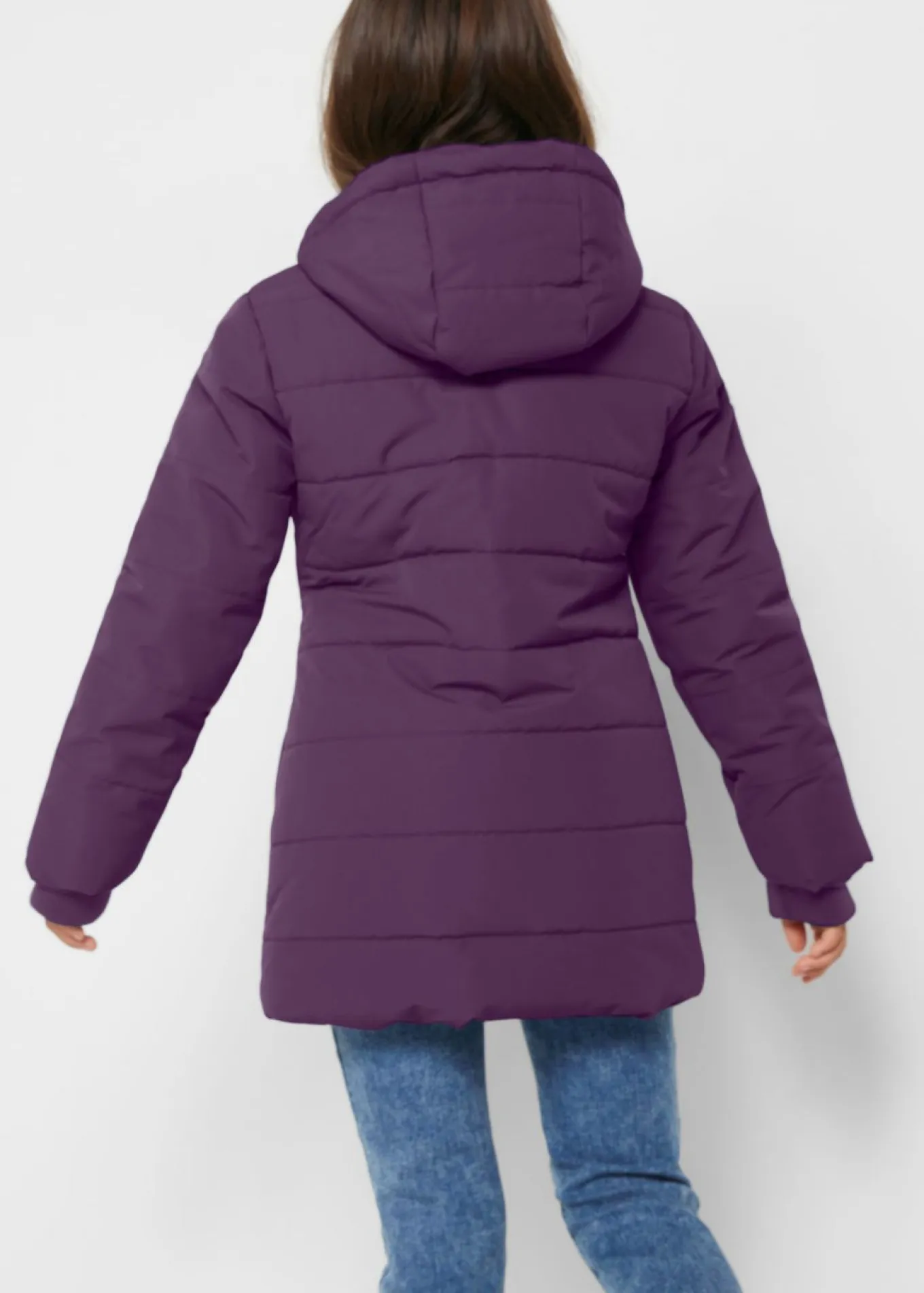 Parka de invierno impermeable con capucha