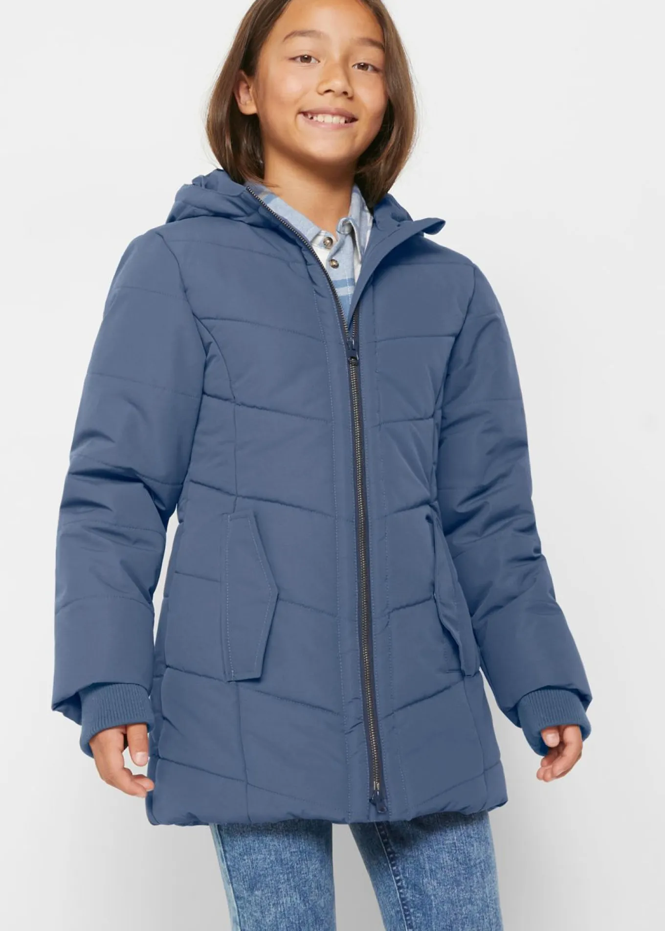 Parka de invierno impermeable con capucha