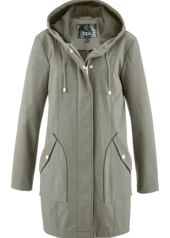 Parka de softshell con capucha