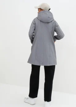 Parka de softshell con capucha