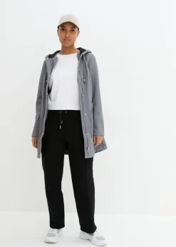 Parka de softshell con capucha
