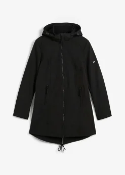Parka de softshell repelente al agua