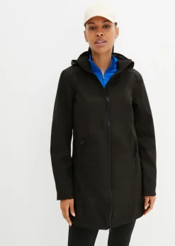 Parka de softshell repelente al agua