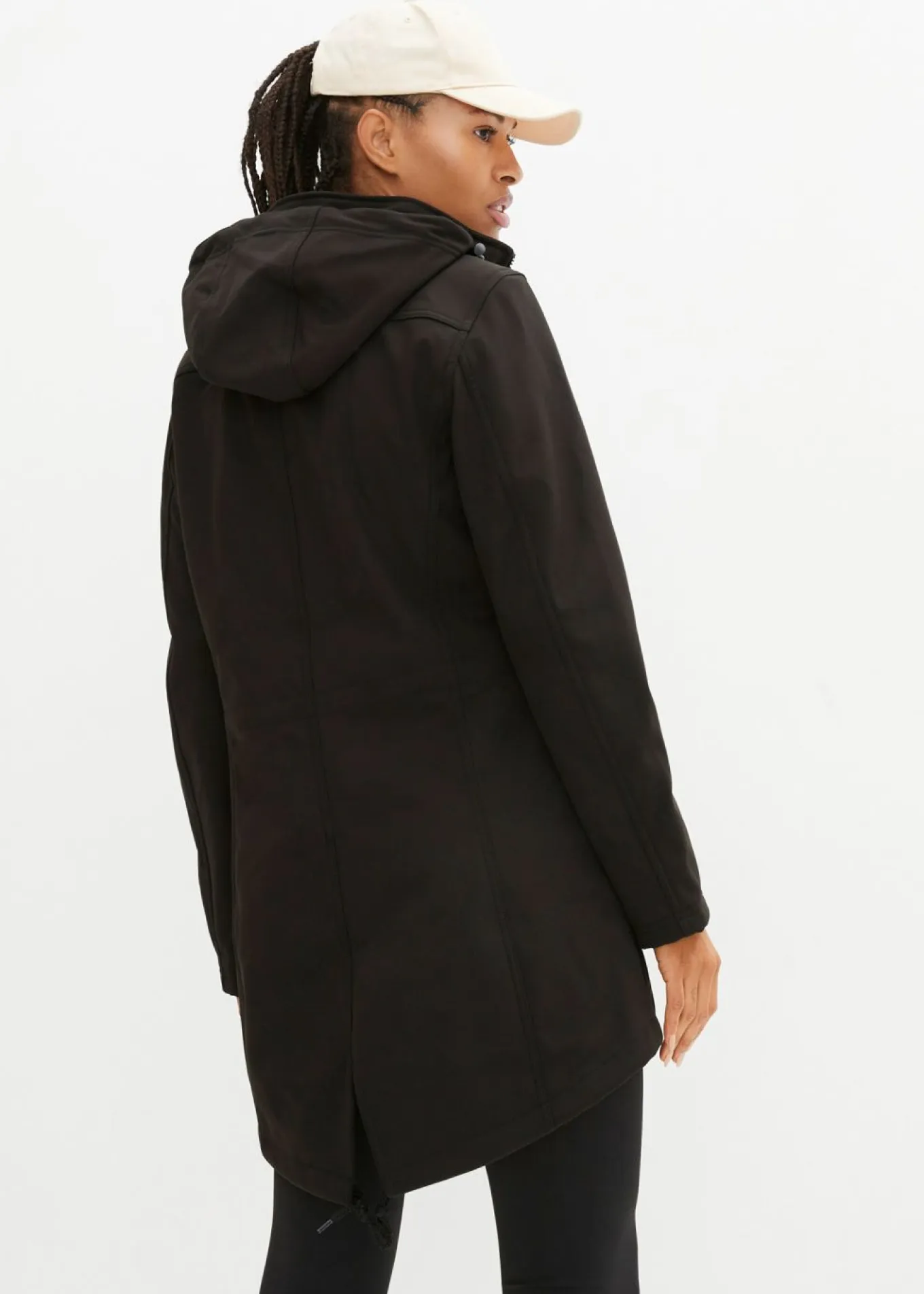 Parka de softshell repelente al agua