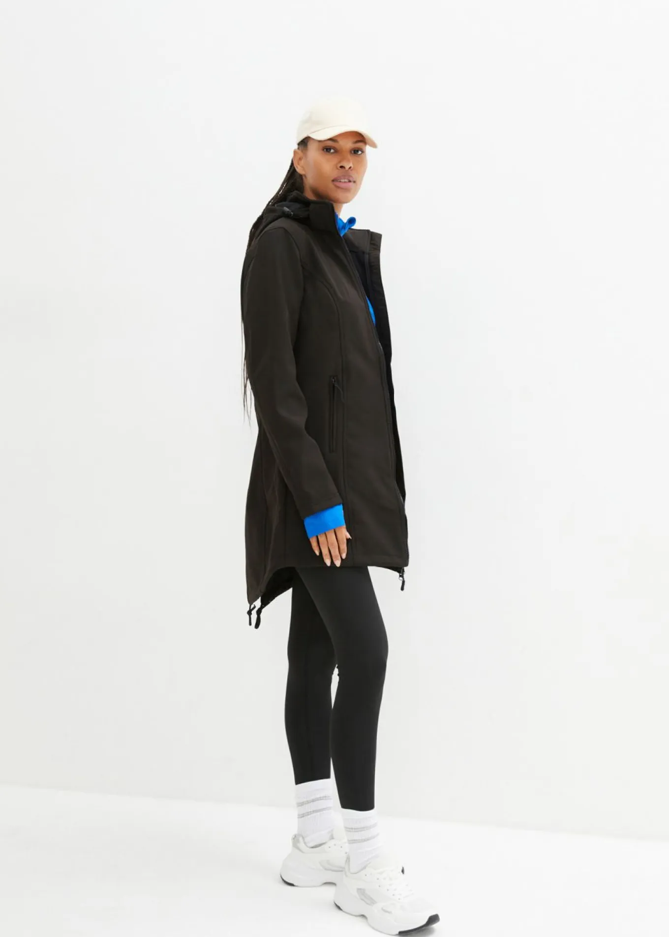 Parka de softshell repelente al agua