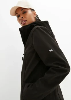 Parka de softshell repelente al agua