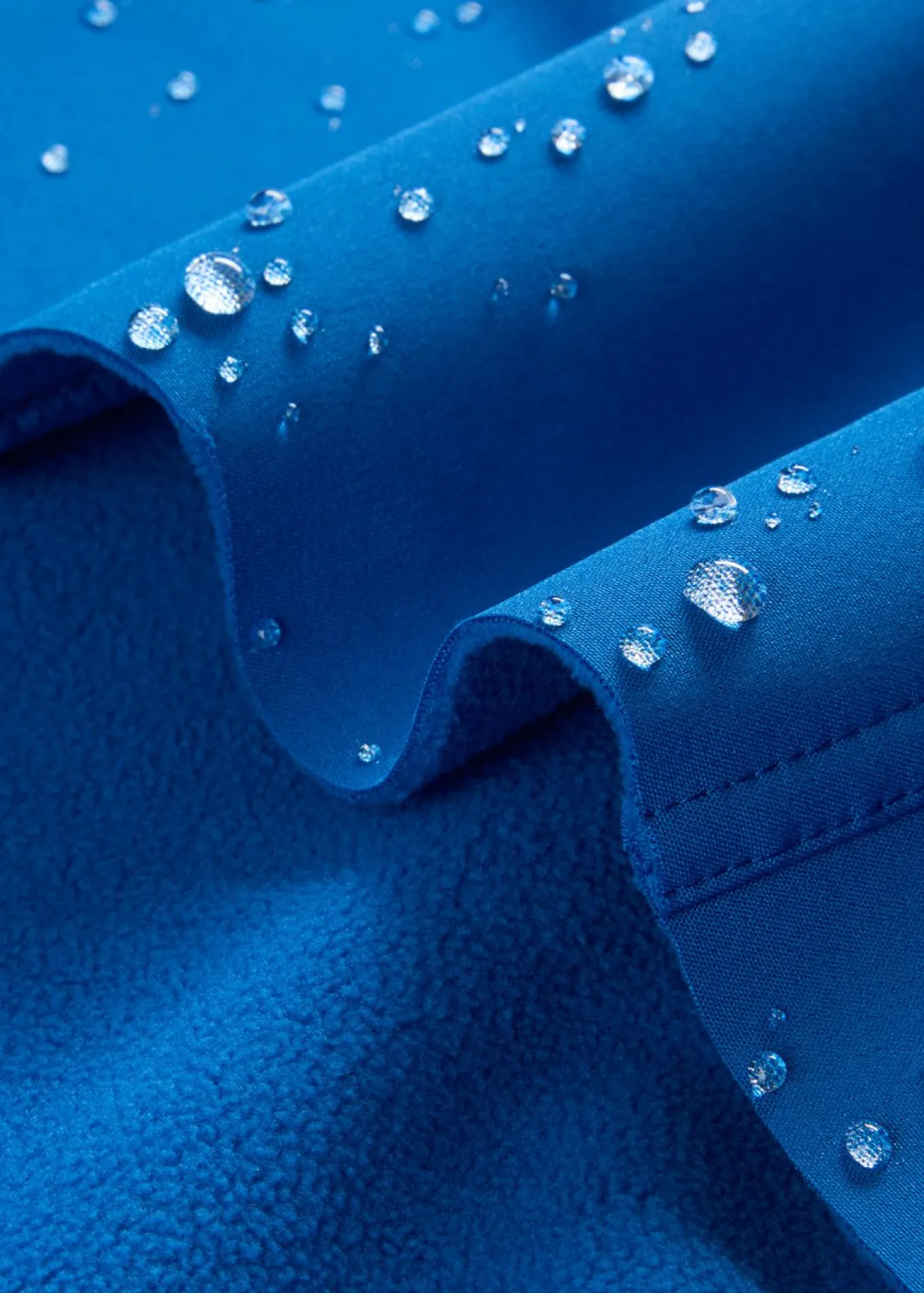 Parka de softshell repelente al agua