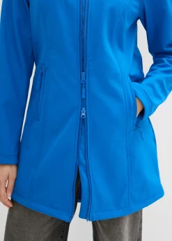 Parka de softshell repelente al agua