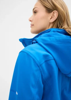 Parka de softshell repelente al agua
