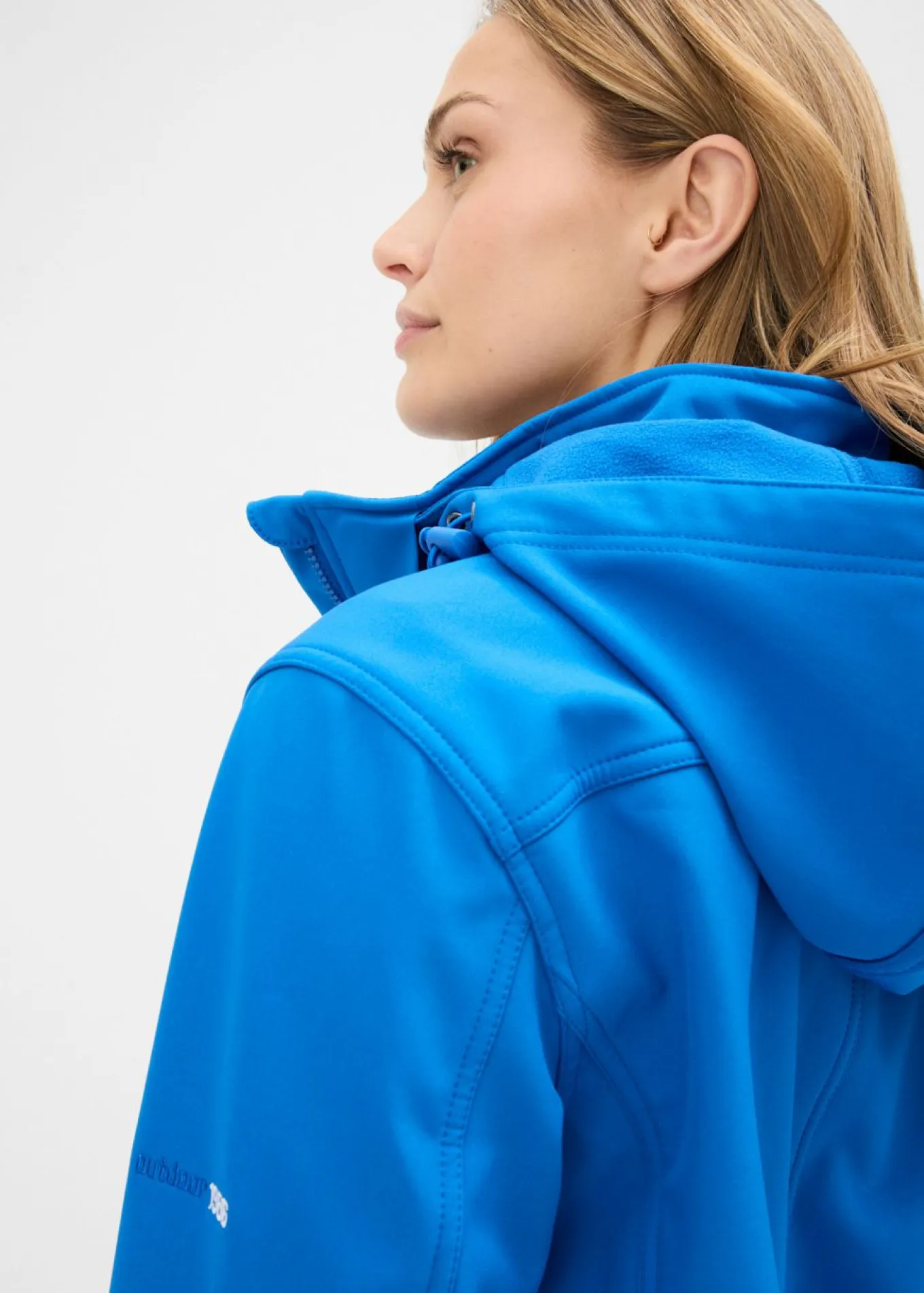 Parka de softshell repelente al agua