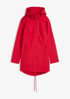 Parka de softshell repelente al agua