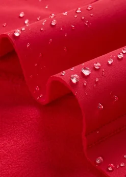 Parka de softshell repelente al agua