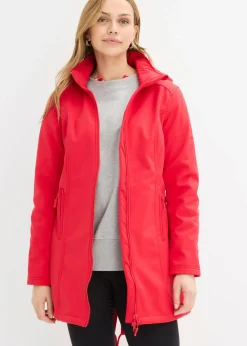 Parka de softshell repelente al agua