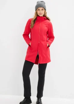 Parka de softshell repelente al agua