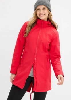 Parka de softshell repelente al agua