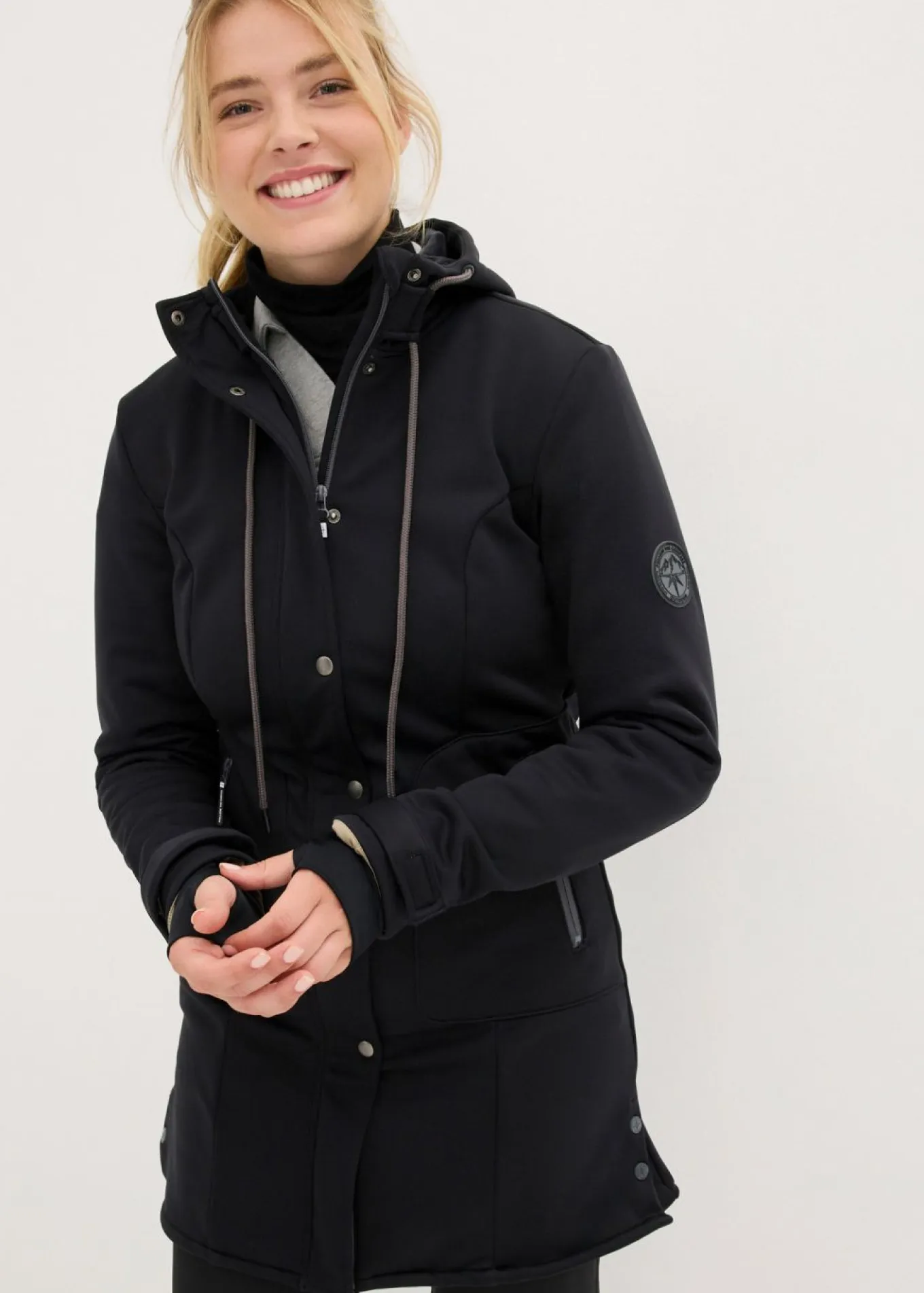 Parka de tejido Softshell