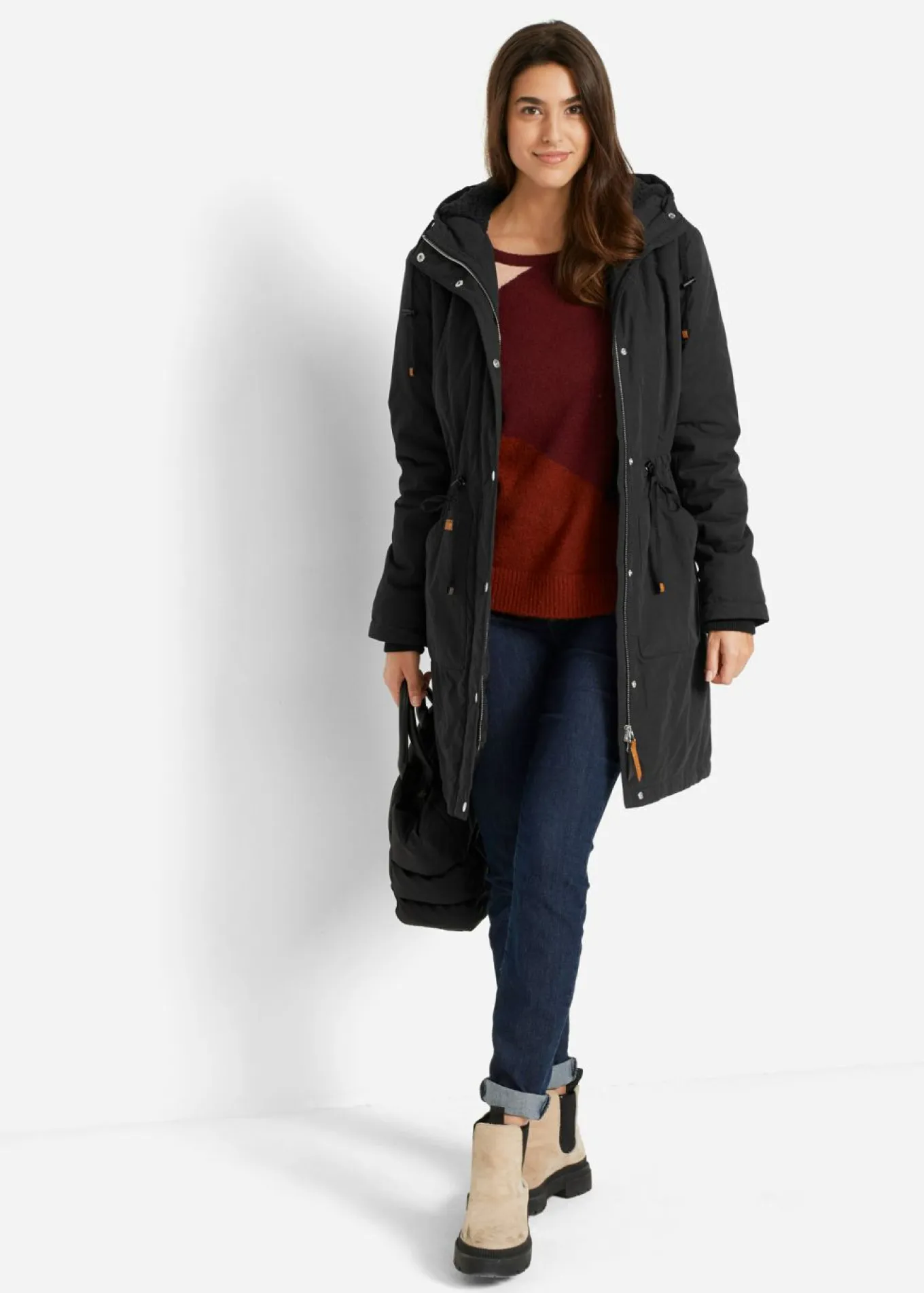 Parka forrada