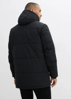 Parka funcional acolchada con prácticos bolsillos, impermeable