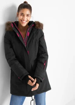Parka funcional impermeable, guateada