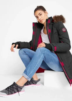 Parka funcional impermeable, guateada